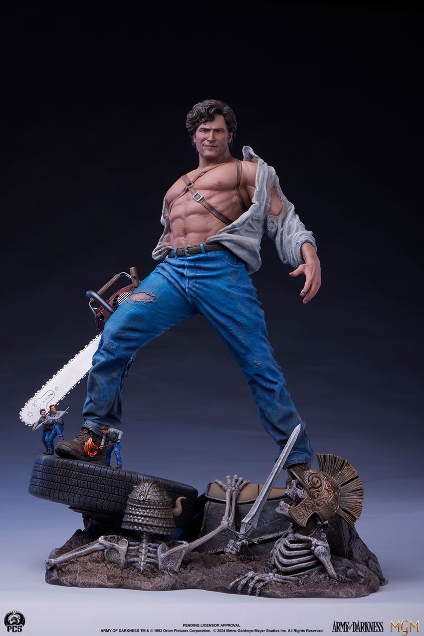 Army of Darkness Ash Quarter Scale Statue  Collector Edition - Prototype Shown View 6