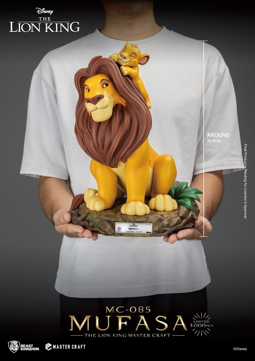 The Lion King - Mufasa Statue by Beast Kingdom | Sideshow Collectibles