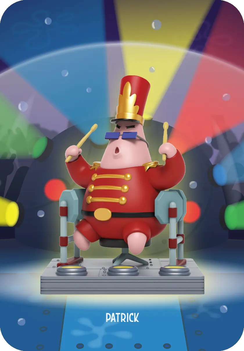 SpongeBob SquarePants SpongeBob Squarepants: Band Geeks Blind Box Set - Prototype Shown View 3