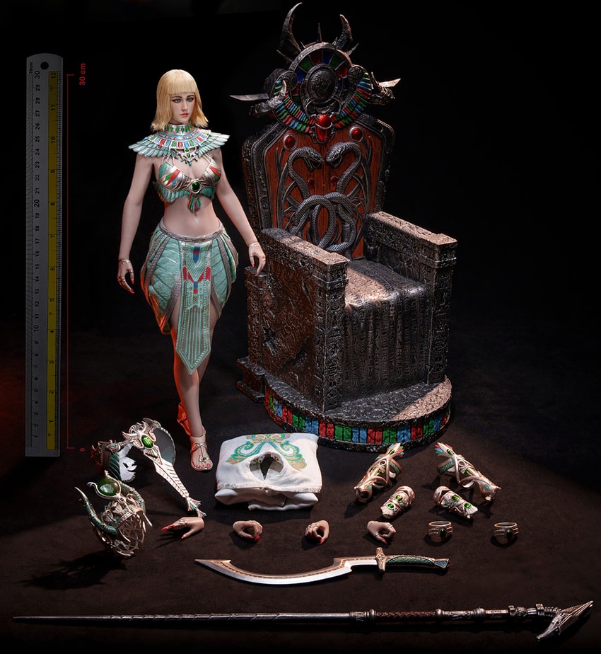 TBLeague フィギュア Hathor Blue PL2024-226B Hathor (Blue) Sixth Scale Figure by TBLeague | Sideshow Collectibles