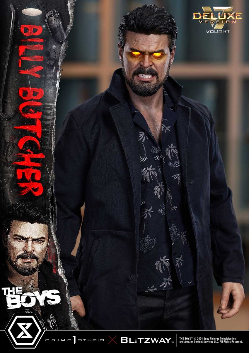 The Boys William "Billy" Butcher (Deluxe Version) Quarter Scale Statue - Prototype Shown View 1