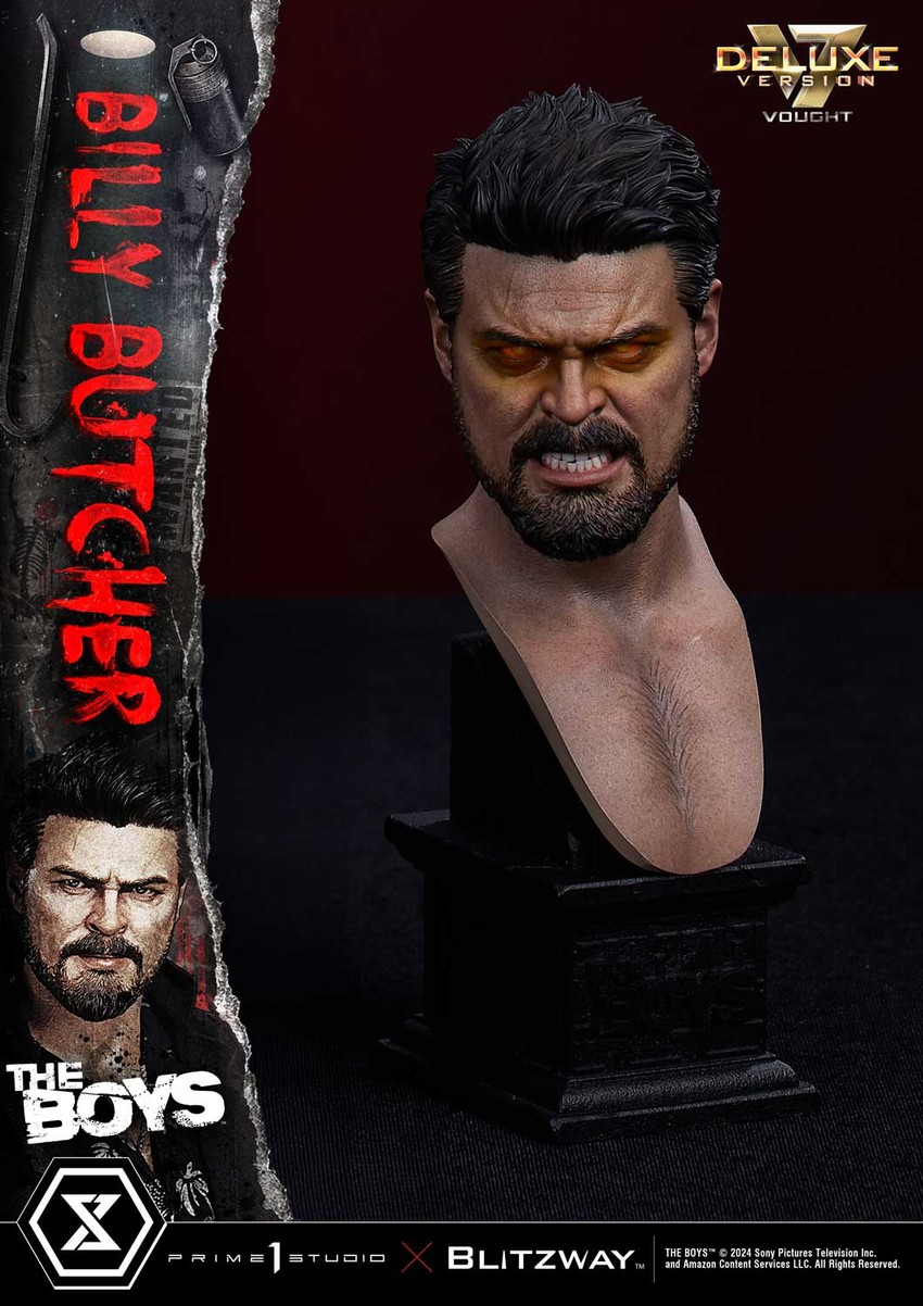 The Boys William "Billy" Butcher (Deluxe Version) Quarter Scale Statue - Prototype Shown View 5