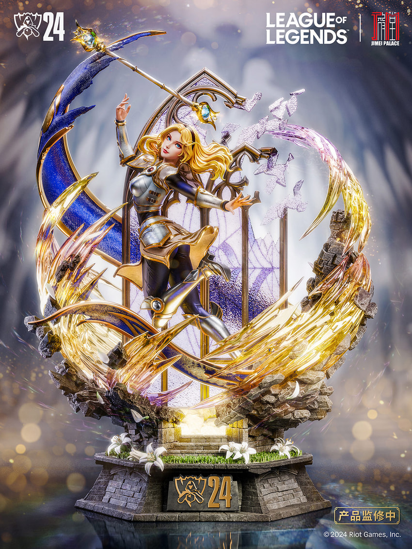 League of Legends Lux Statues - Prototype Shown View 6