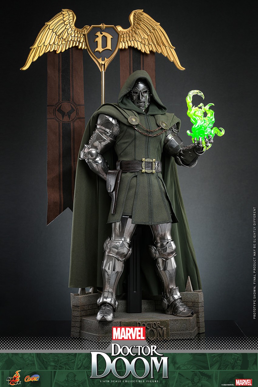 ホットトイズ　ドクタードゥーム Doctor Doom Sixth Scale Figure by Hot Toys | Sideshow Collectibles
