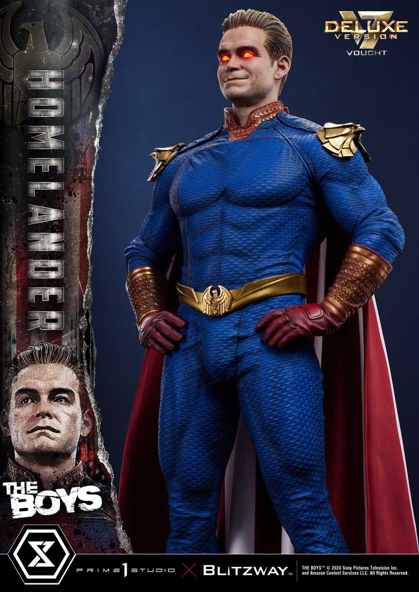 The Boys Homelander (Deluxe Version) Quarter Scale Statue - Prototype Shown View 5