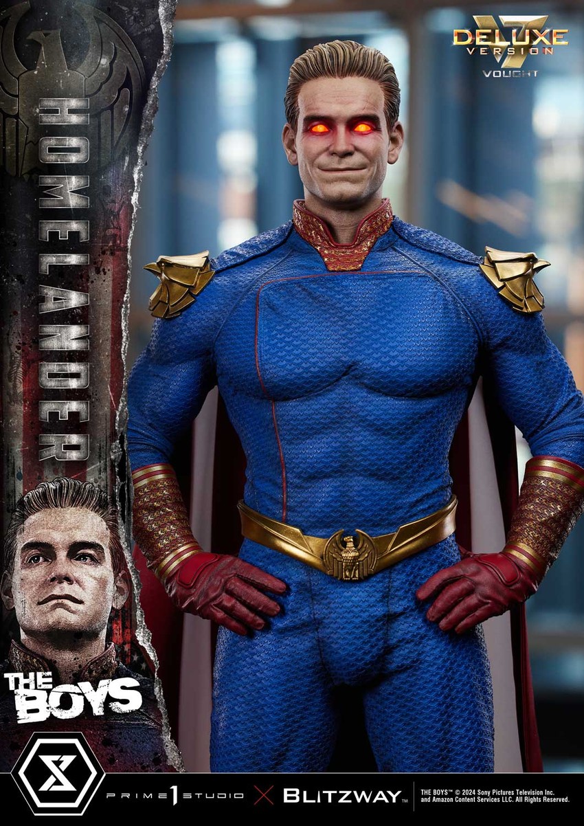 The Boys Homelander (Deluxe Version) Quarter Scale Statue - Prototype Shown View 6