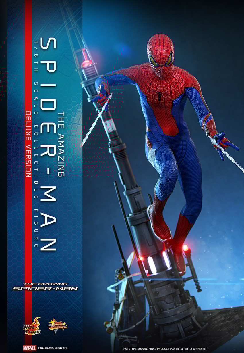 The Amazing Spider-Man (Deluxe Version) Sixth Scale Figure by Hot Toys