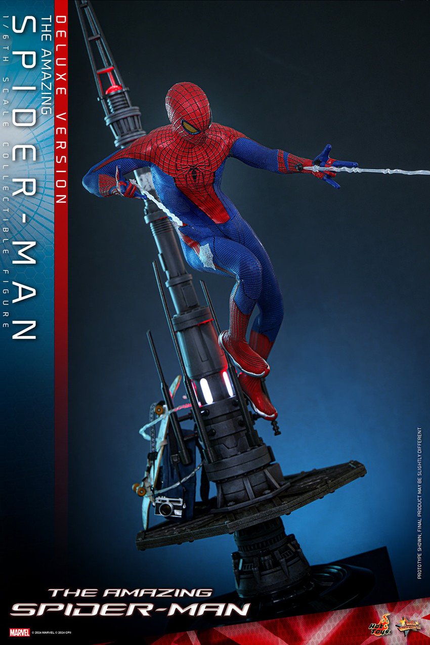 Marvel The Amazing Spider-Man (Deluxe Version) (Special Edition) Sixth Scale Figure - Prototype Shown View 5