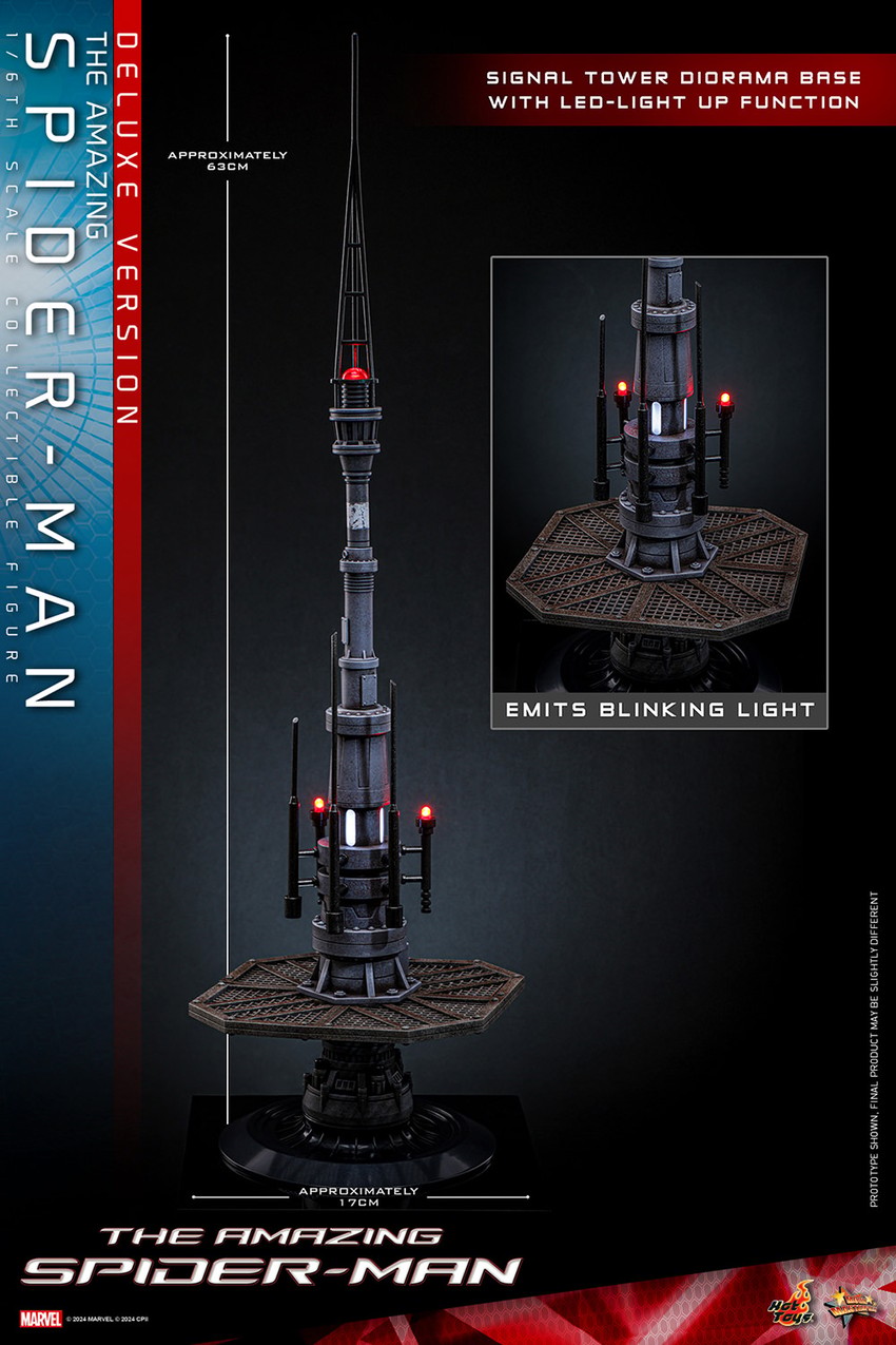 Marvel The Amazing Spider-Man (Deluxe Version) (Special Edition) Sixth Scale Figure - Prototype Shown View 6