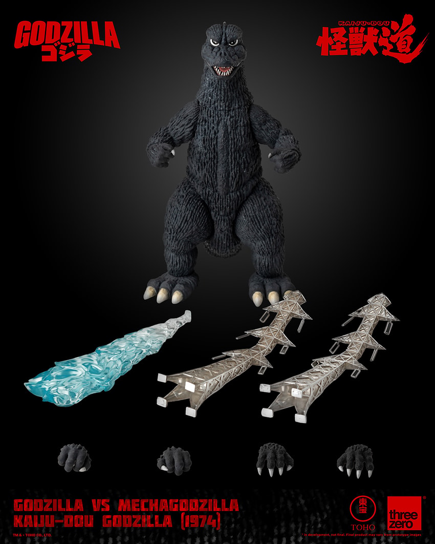 Godzilla (1974) Action Figure by Threezero | Sideshow Collectibles