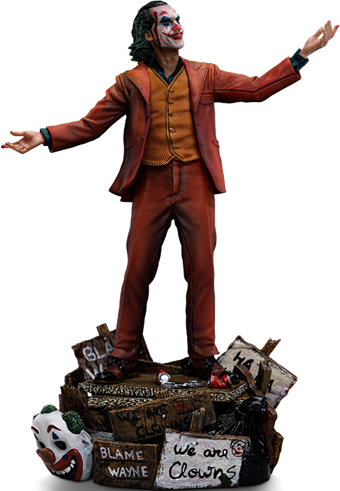 DC Comics Joker (Arthur Fleck) Deluxe 1:10 Scale Statue - Prototype Shown View 6