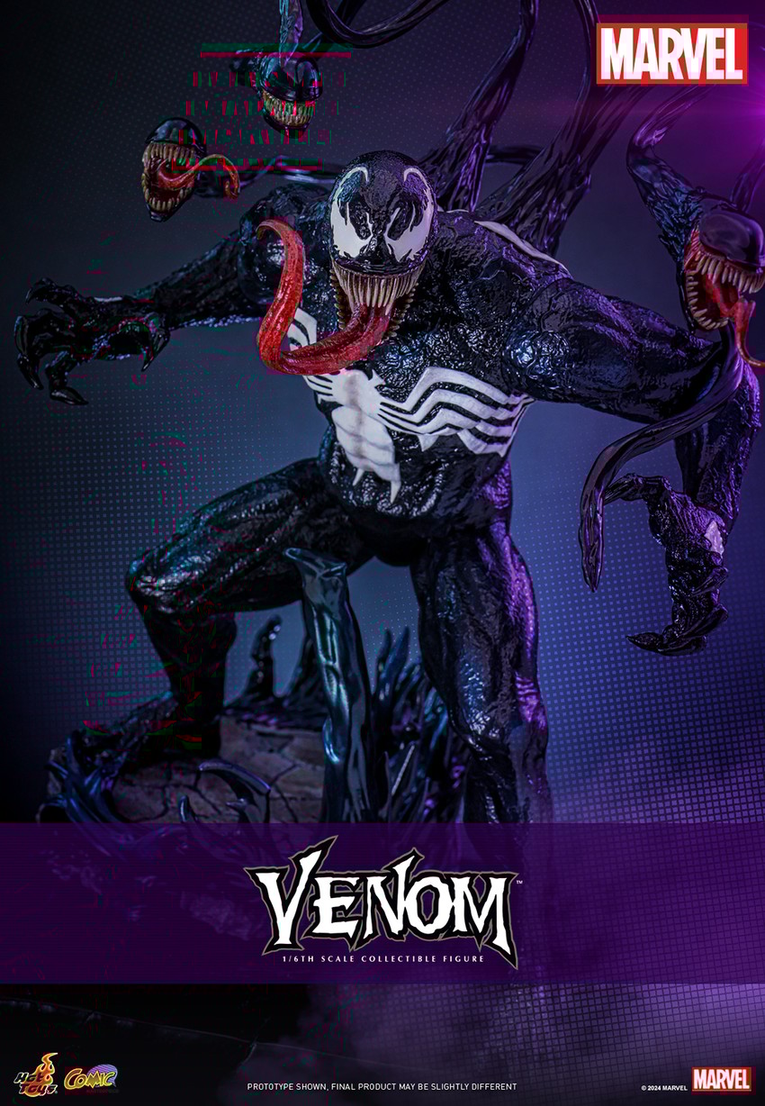 Sideshow Collectibles 200089 Marvel Venomsaurus REX Comiquette GK Model  Statue