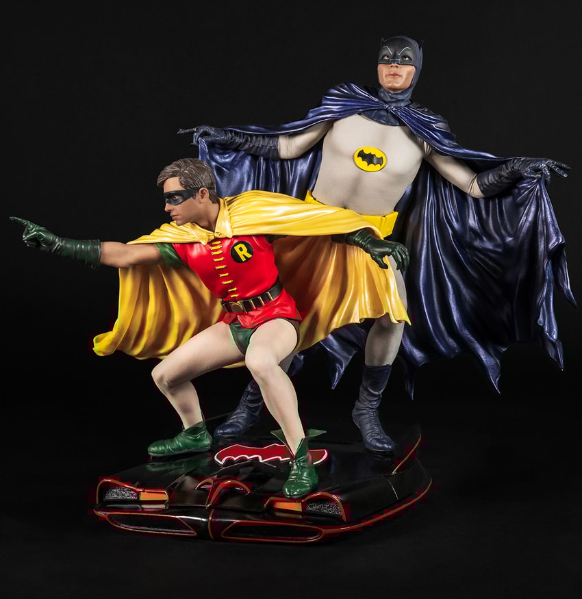 Batman and Robin 1:8 Scale Diorama by PureArts | Sideshow