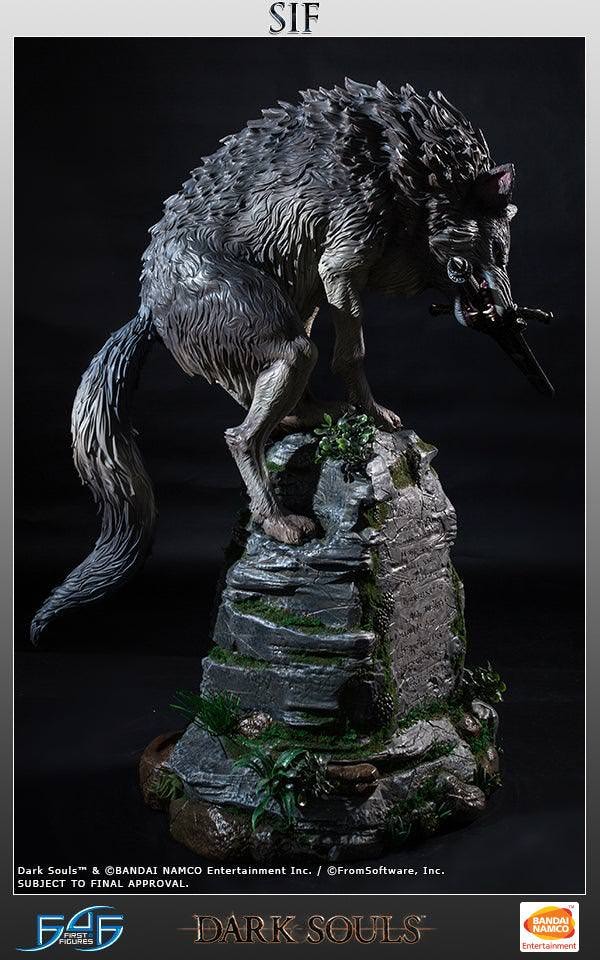 Dark Souls The Great Grey Wolf, Sif Statues - Prototype Shown View 6