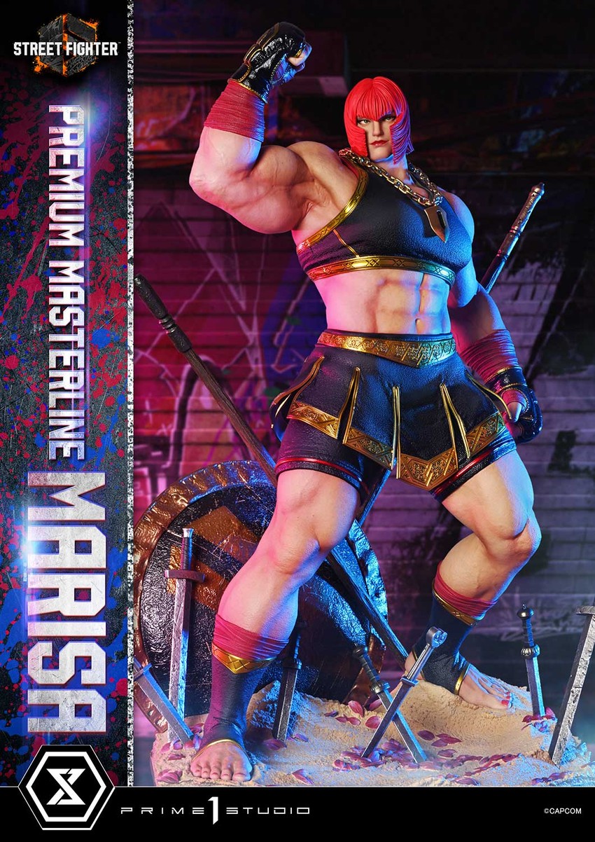 Street Fighter Marisa Quarter Scale Statue - Prototype Shown View 6