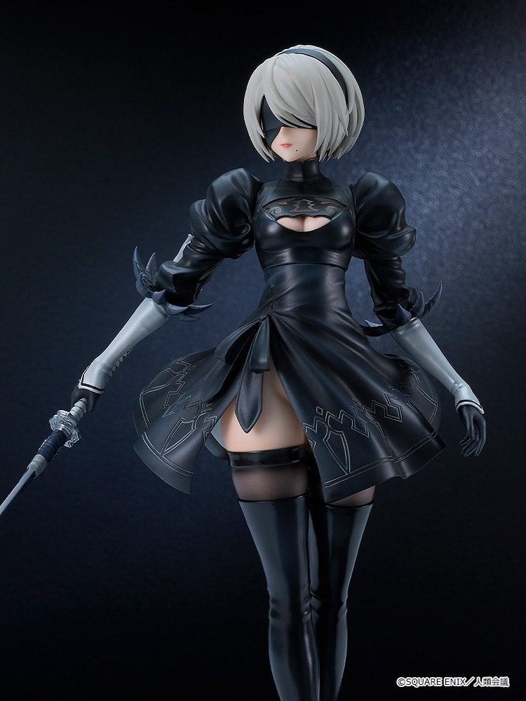 NieR: Automata 2B (YoRHa No.2 Type B) Collectible Figure - Prototype Shown View 5