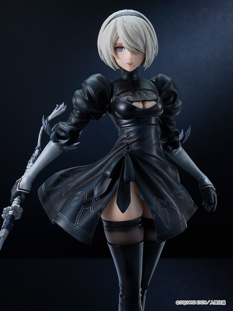 NieR: Automata 2B (YoRHa No.2 Type B) Collectible Figure - Prototype Shown View 4