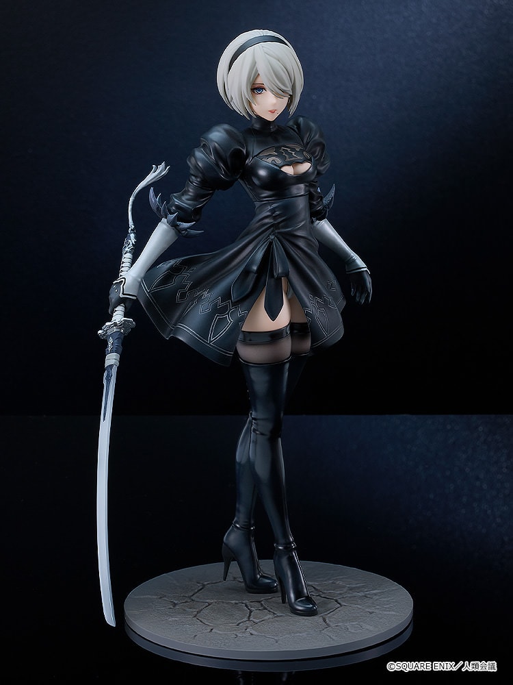 NieR: Automata 2B (YoRHa No.2 Type B) Collectible Figure - Prototype Shown View 6