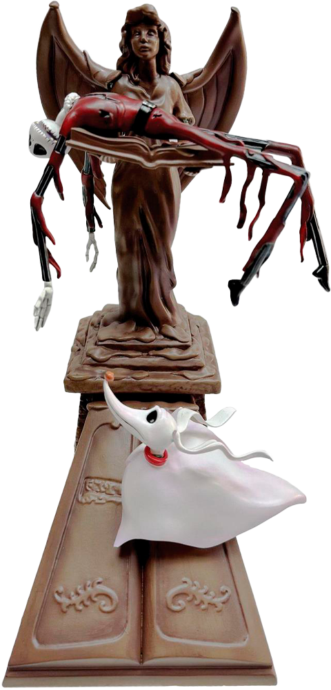 Disney Santa Jack & Light Up Zero Figurine - Prototype Shown View 6