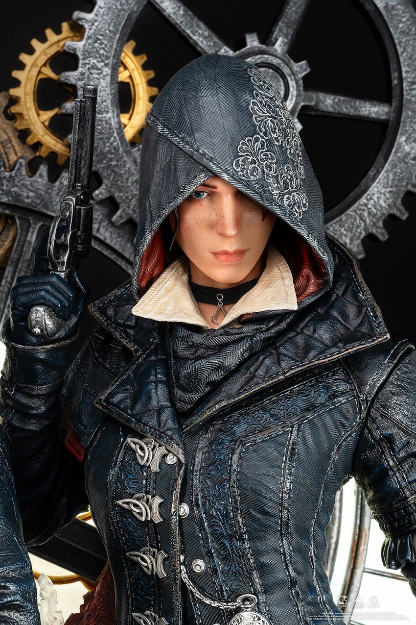 Assassins Creed Animus Jacob & Evie Frye Statues - Prototype Shown View 4