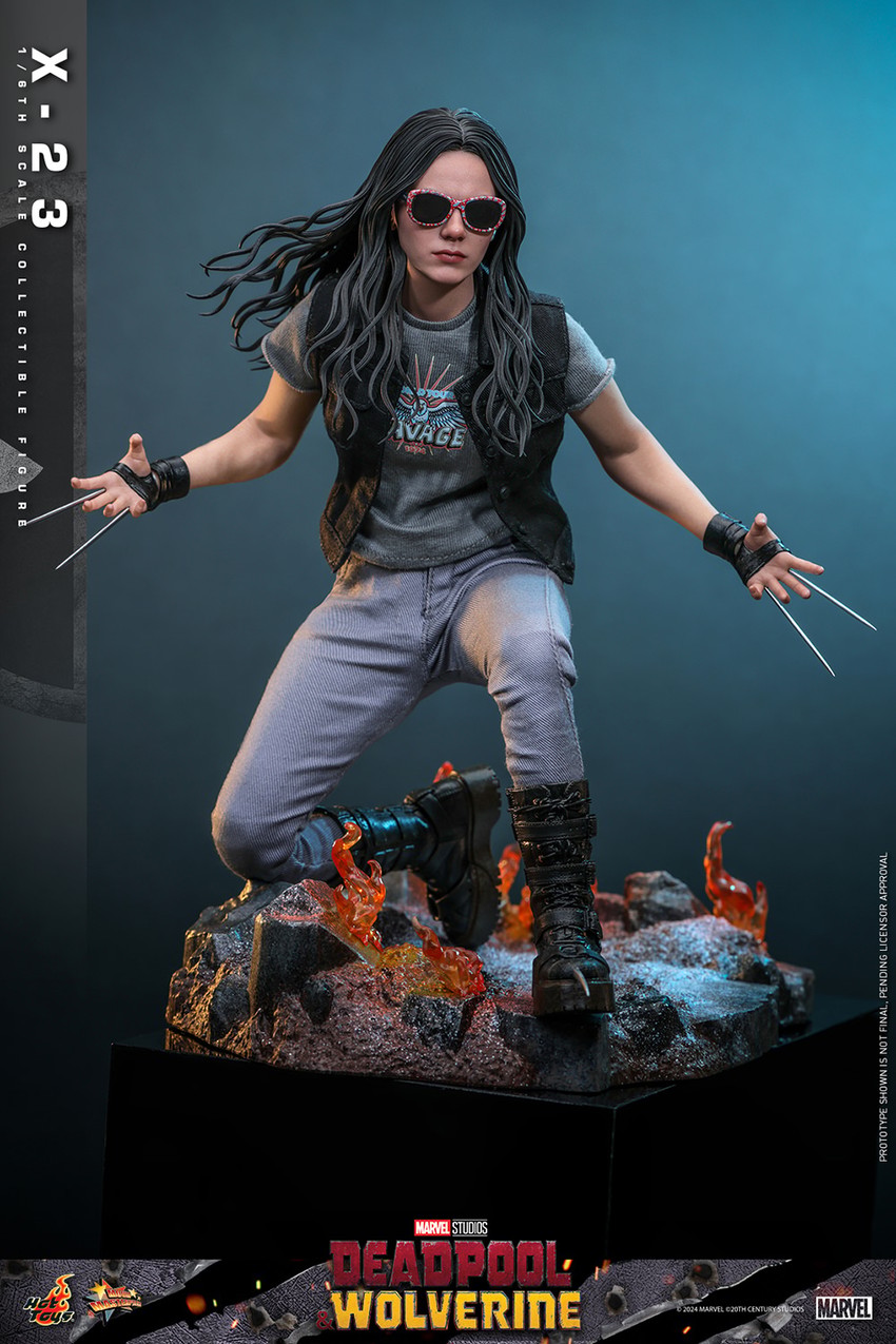 ホットトイズ X-23 1/6スケールフィギュア ムービー・マスターピース】『デッドプール＆ウルヴァリン』1/6