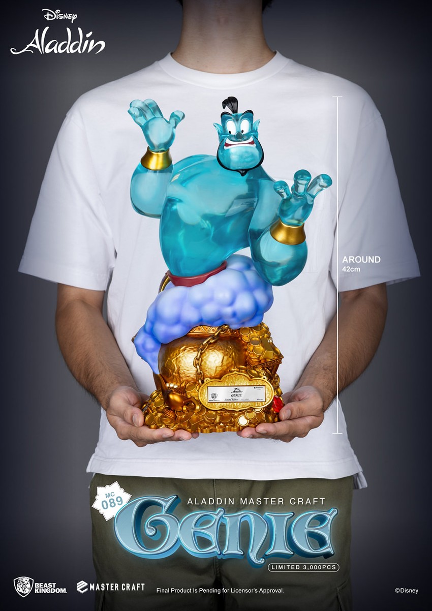 Disney Genie Statues - Prototype Shown View 2