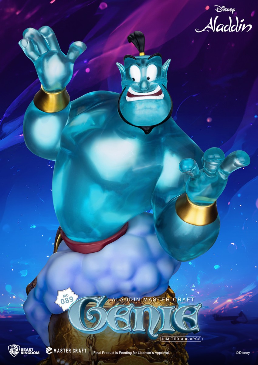 Disney Genie Statues - Prototype Shown View 5