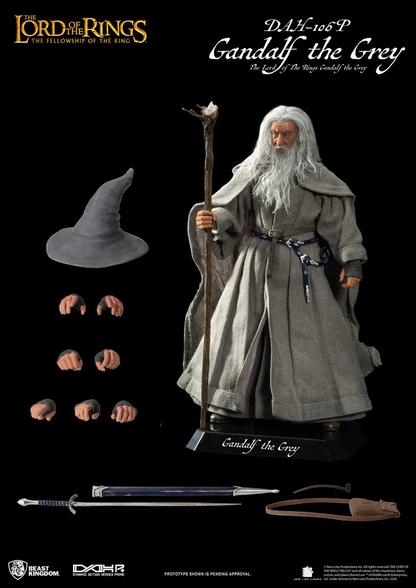 Gandalf the Grey Dynamic 8ction Heroes Action Figure by