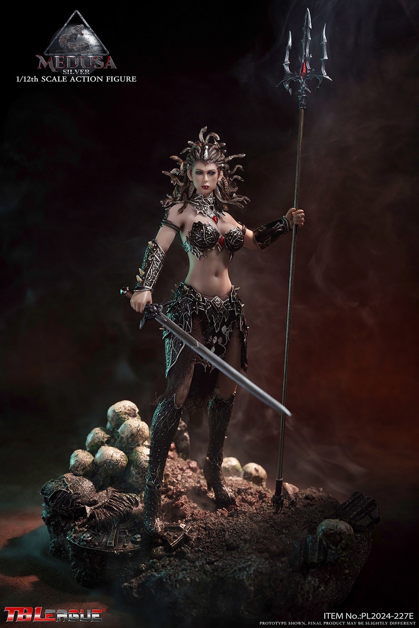 Medusa in Human Form (Silver) Action Figure  Collector Edition - Prototype Shown View 6