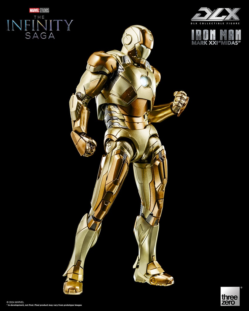 DLX Iron Man Mark 21 “Midas” Collectible Figure by threezero