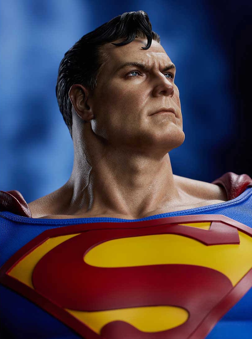 DC Comics Superman Quarter Scale Statue - Prototype Shown View 3