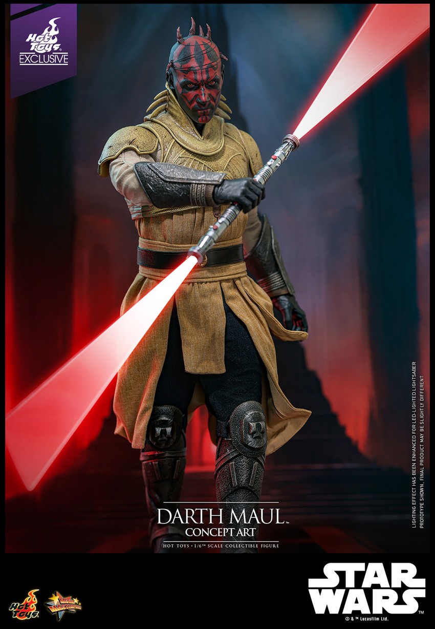 Darth Maul (Concept Art) Sixth Scale Figure by Hot Toys | Sideshow