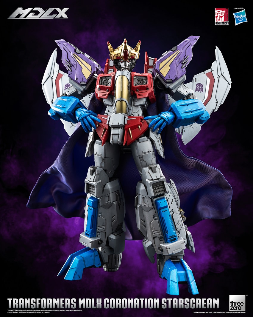 Transformers Coronation Starscream MDLX Action Figure - Prototype Shown View 6