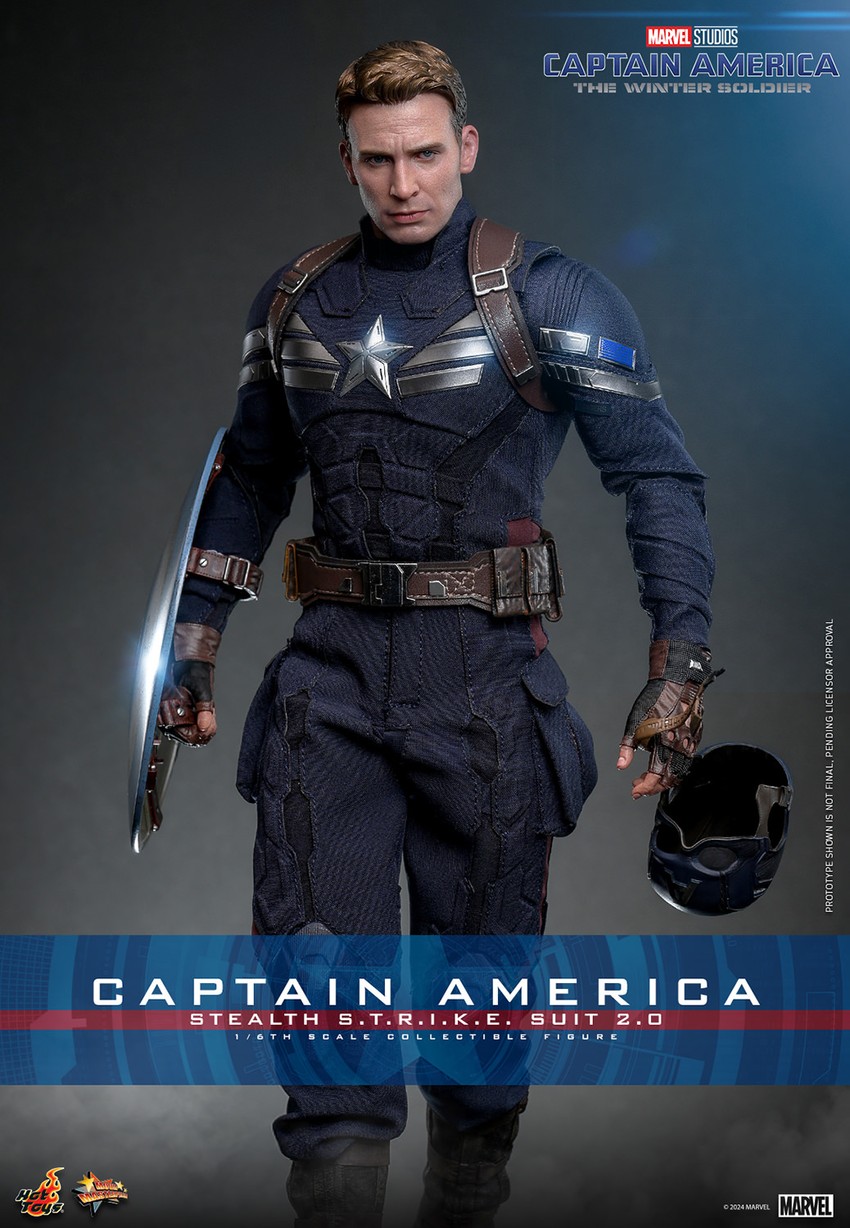 HOT TOYS キャプテン・アメリカ THE WINTER SOLDIER Amazon.com: Hot Toys The Winter Soldier Movie Masterpiece Captain