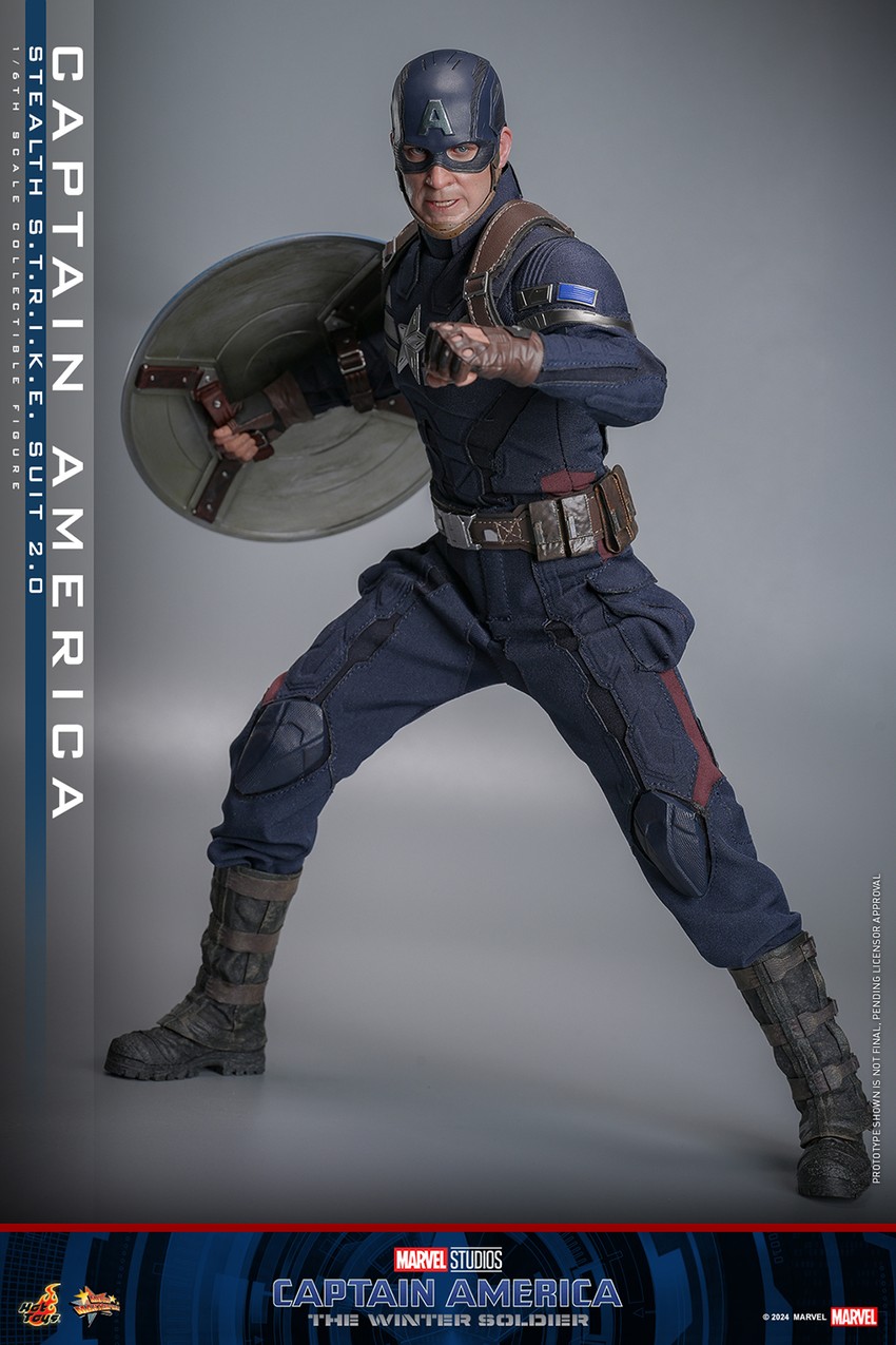 Captain America (Stealth S.T.R.I.K.E. Suit) 2.0 Sixth Scale