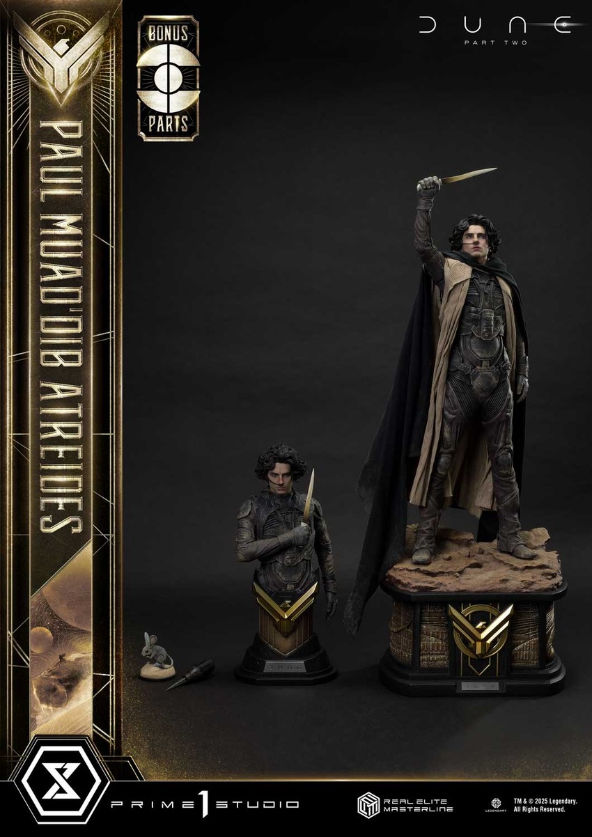 Dune Paul Atreides (Ultimate Bonus Version) 1:3 Scale Statue - Prototype Shown View 6
