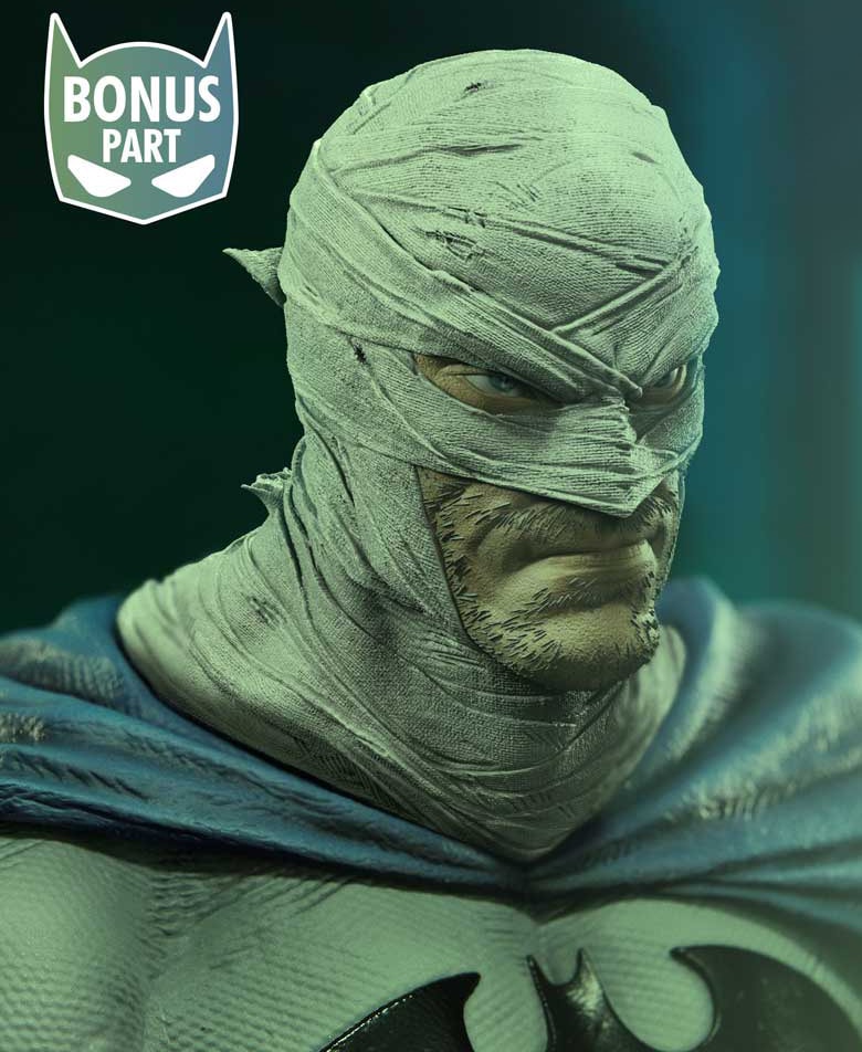 DC Comics Batman (Deluxe Bonus Version) Quarter Scale Statue - Prototype Shown View 5