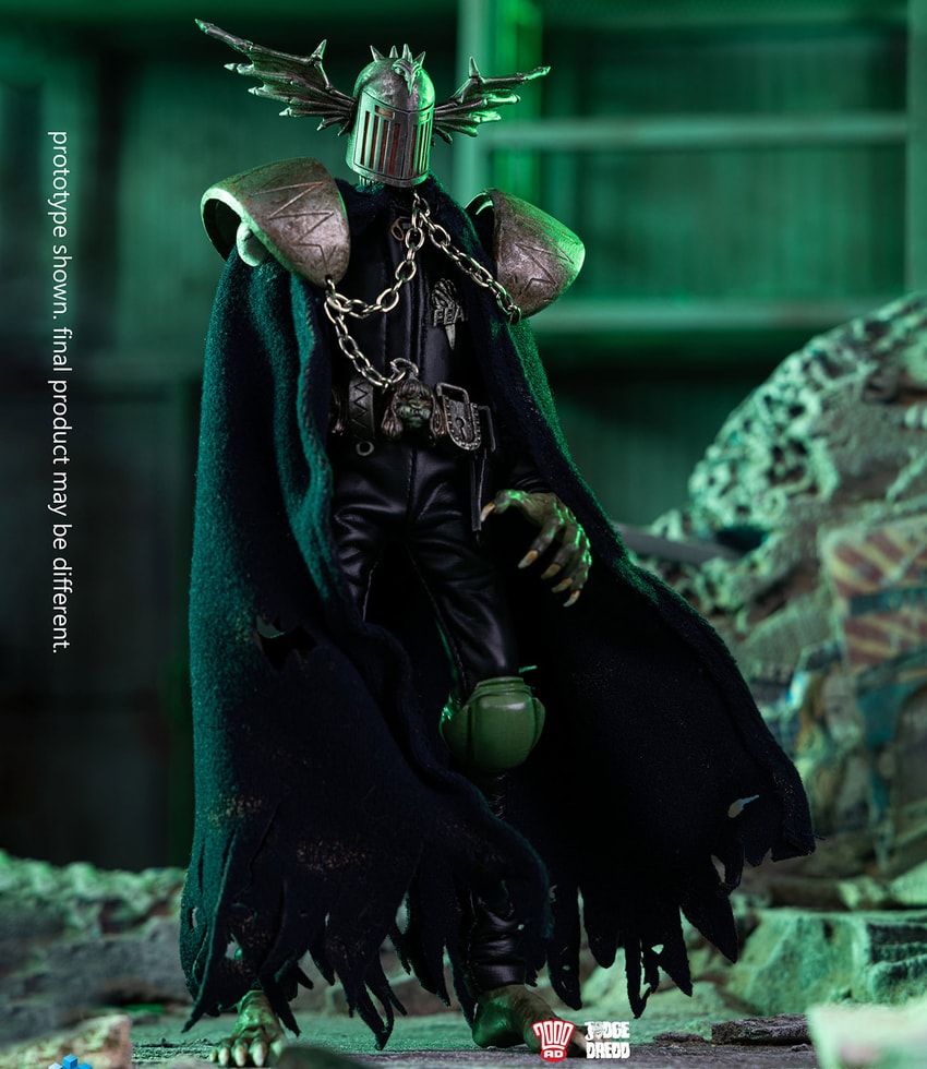 Judge Dredd Judge Fear Action Figure - Prototype Shown View 5