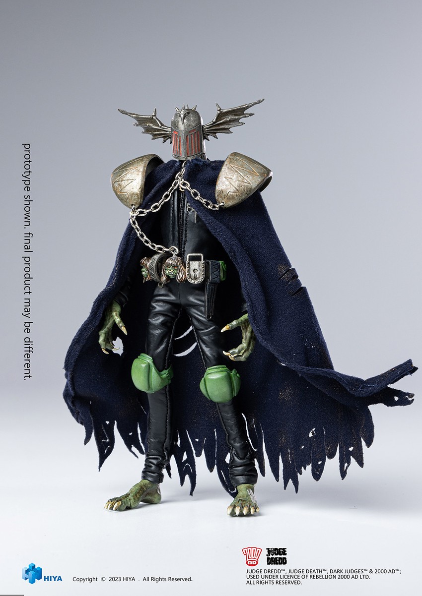 Judge Dredd Judge Fear Action Figure - Prototype Shown View 6