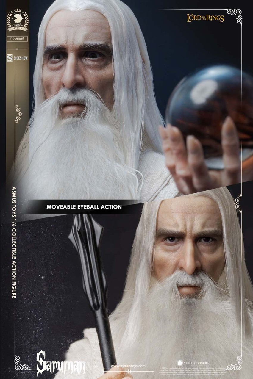 Saruman Crown Series Sixth Scale Figure by Asmus Collectible