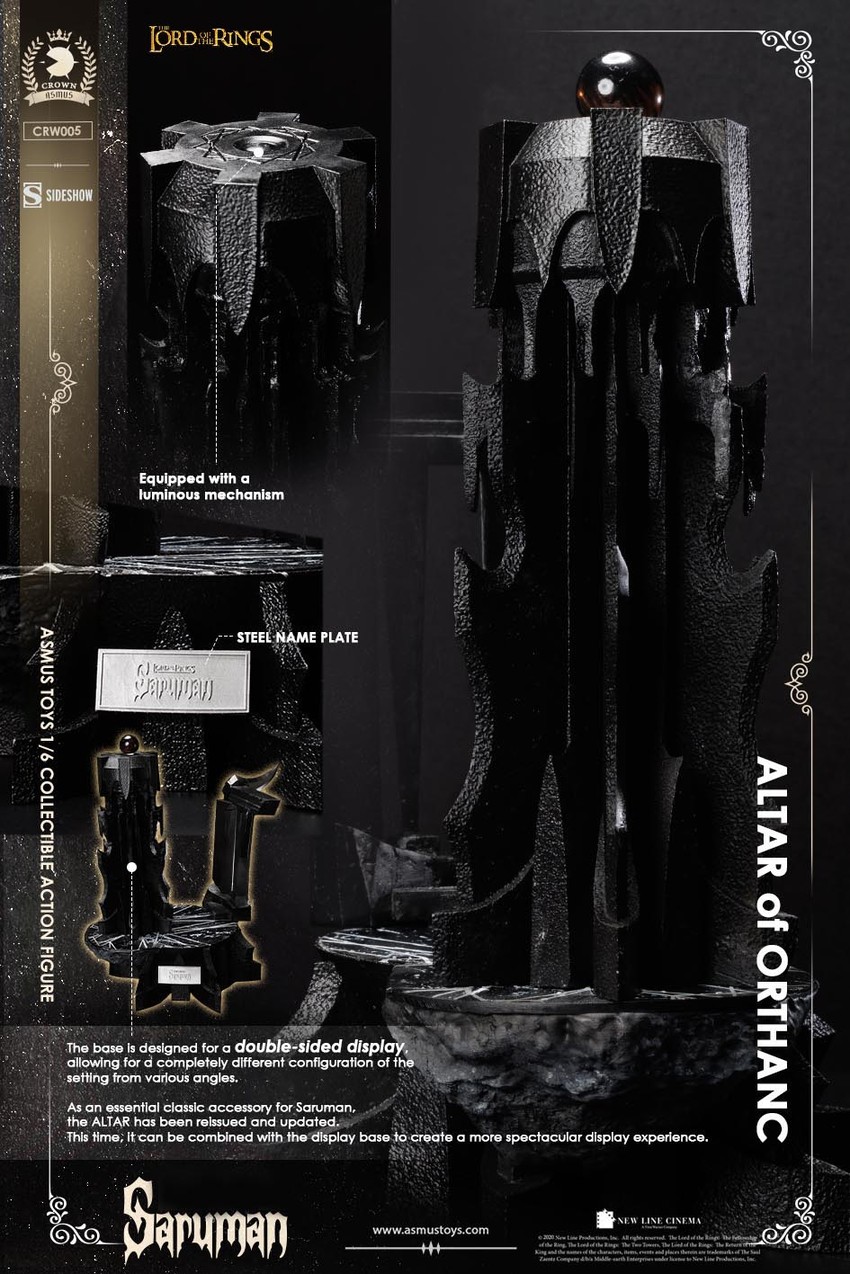 Saruman Crown Series Sixth Scale Figure by Asmus Collectible