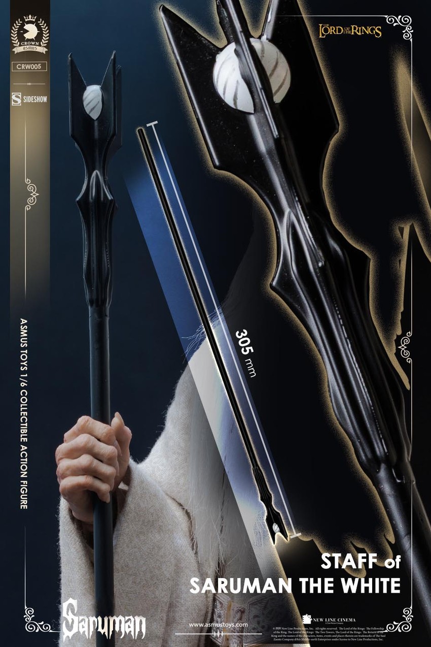 Saruman Crown Series Sixth Scale Figure by Asmus Collectible