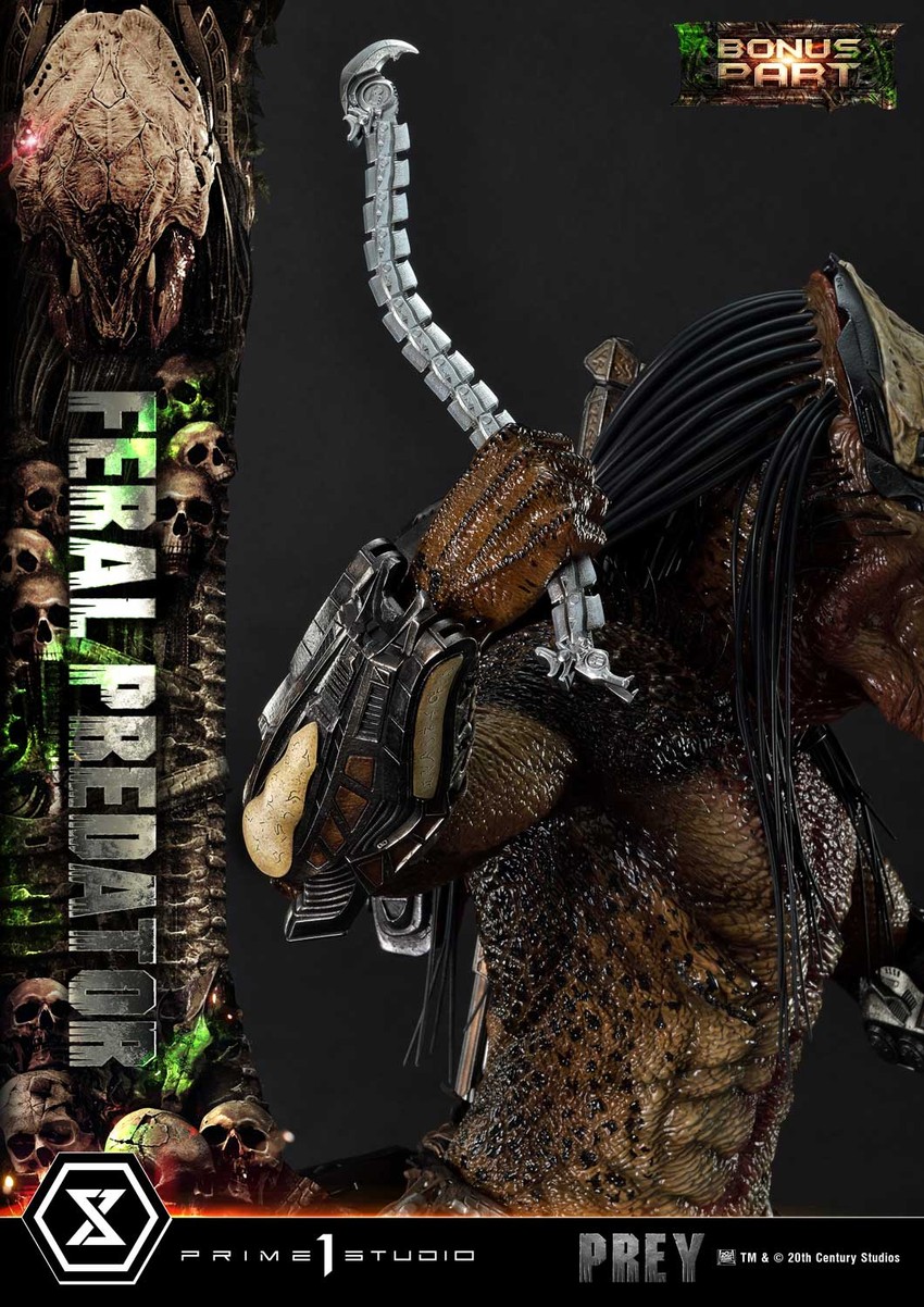 Predator Feral Predator (Deluxe Bonus Version) 1:3 Scale Statue - Prototype Shown View 3