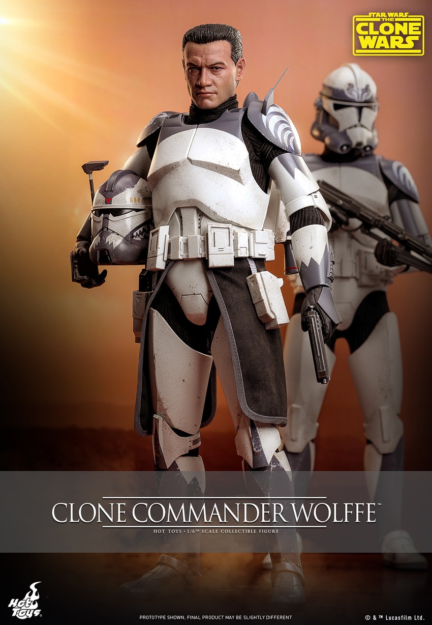 Clone Commander Wolffe™ Sixth Scale Figure by Hot Toys