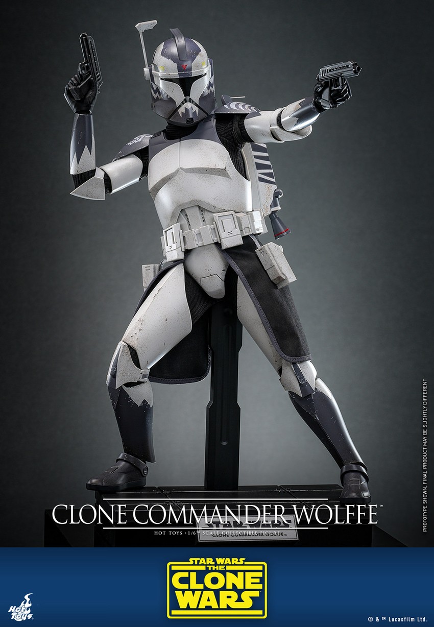 Clone Commander Wolffe™ Sixth Scale Figure by Hot Toys