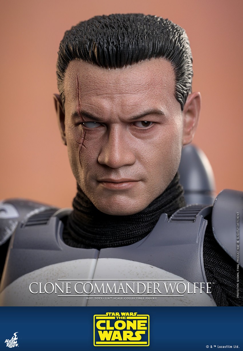 Clone Commander Wolffe™ Sixth Scale Figure by Hot Toys Clone Commander Wolffe™ Sixth Scale Figure by Hot Toys