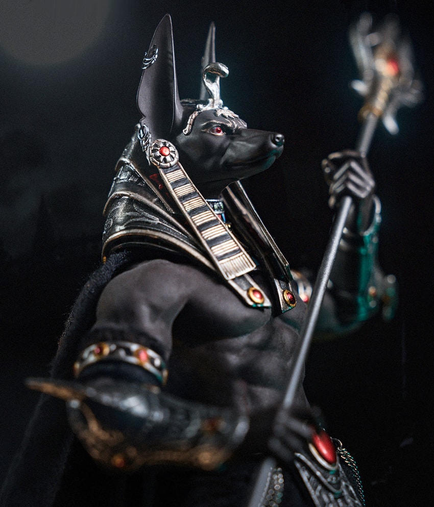 Anubis (Silver) Guardian of the Underworld Action Figure by