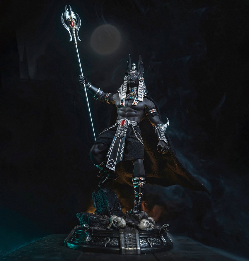 Anubis (Silver) Guardian of the Underworld Action Figure by