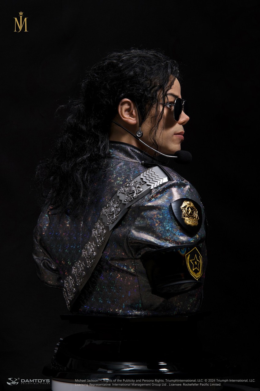 Michael Jackson (Dangerous Tour) Life-Size Bust by Damtoys