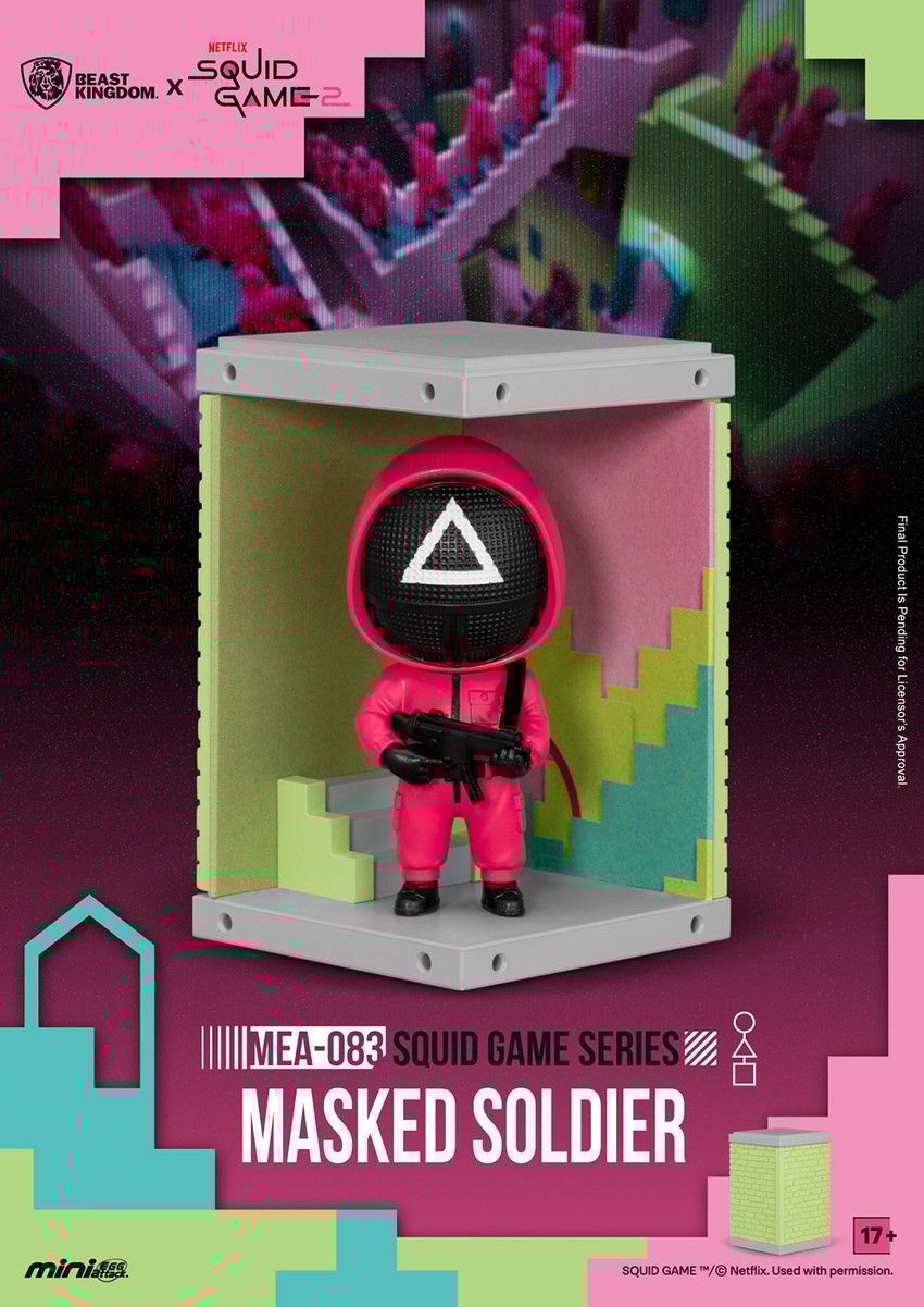 Squid Game Series Mini Egg Attack Blind Box Set by Beast Kingdom